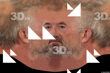 Male head texture