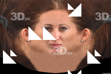 Female head texture