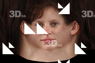 Female head texture