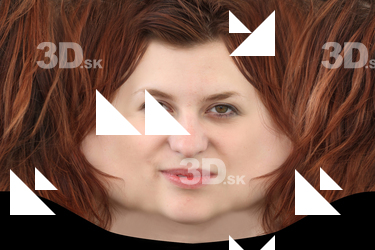 Female head texture