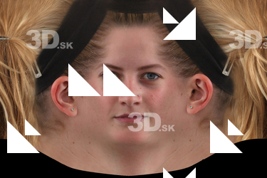 Female head texture