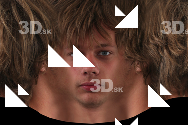 Male head texture