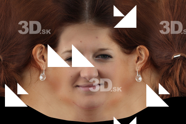 Female head texture