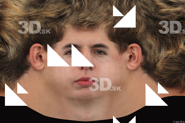 Male head texture