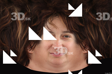 Female head texture