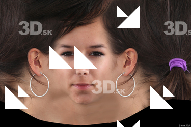 Female head texture