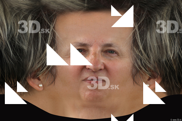Female head texture