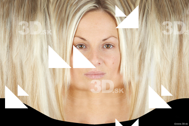 Female head texture