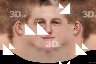 Male head texture