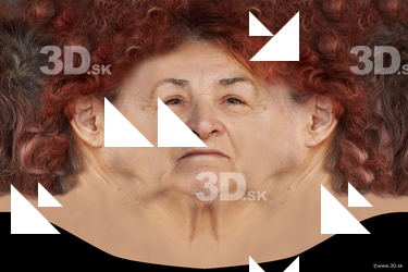Female head texture