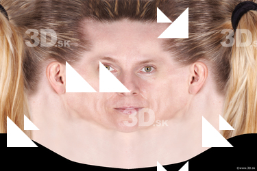 Female head texture