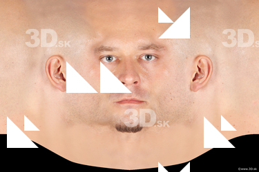 Male head texture