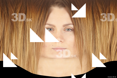 Female head texture