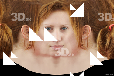 Female head texture