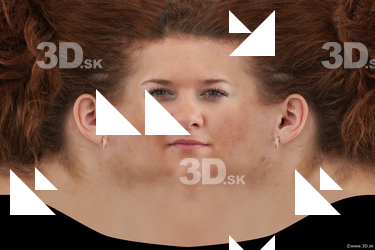 Female head texture