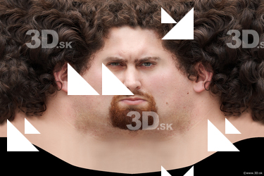 Male head texture