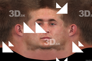 Male head texture