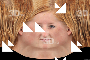 Male head texture