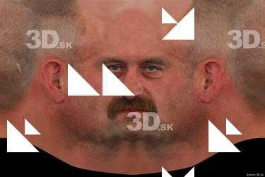 Male head texture