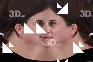 Female head texture