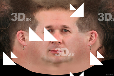 Male head texture