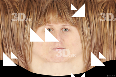 Female head texture