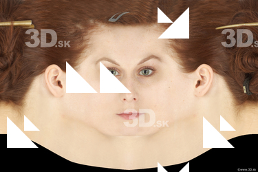 Female head texture