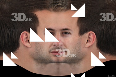 Male head texture