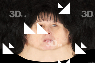 Female head texture