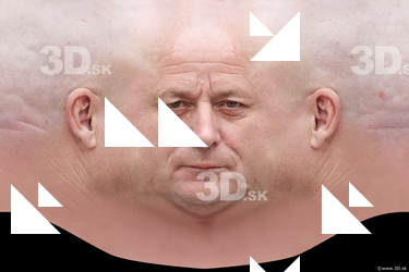 Male head texture