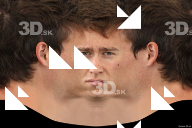 Male head texture