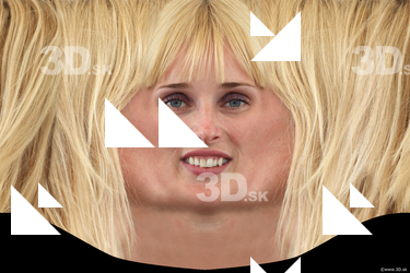 Female head texture