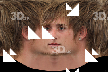 Male head texture