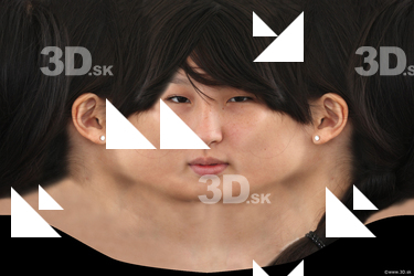 Female head texture