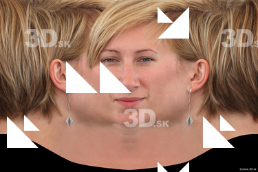 Female head texture