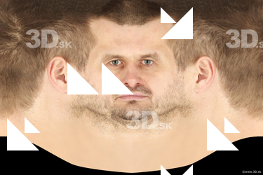 Male head texture