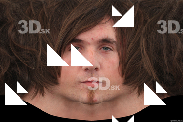 Male head texture