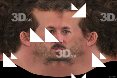 Male head texture
