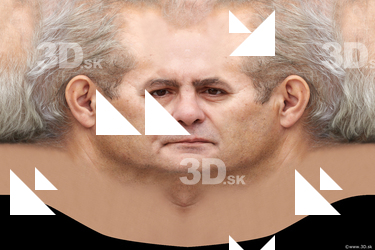 Male head texture