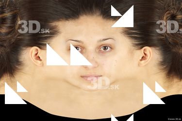 Female head texture