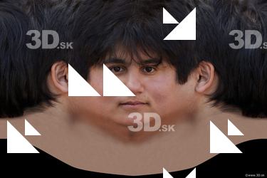 Male head texture