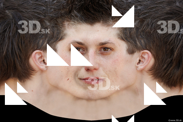 Female head texture