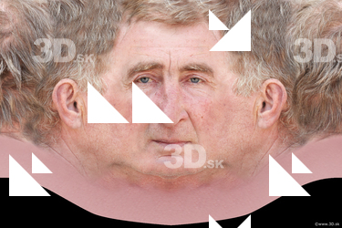Male head texture