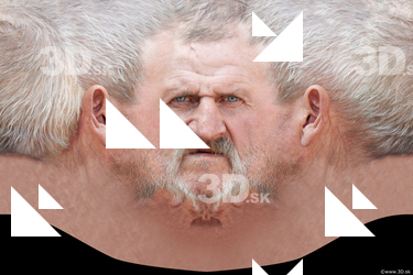 Male head texture