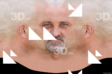 Male head texture