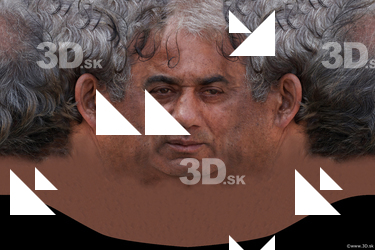 Male head texture