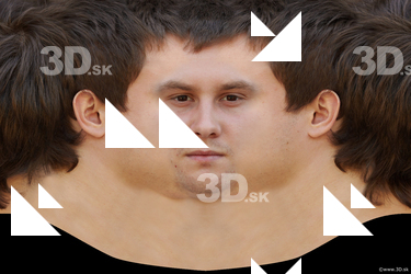 Male head texture
