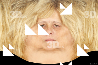 Female head texture