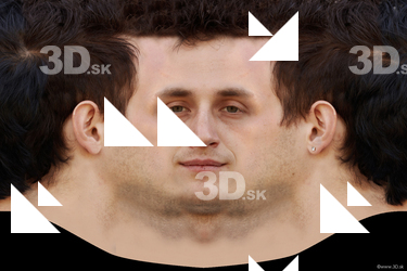 Male head texture
