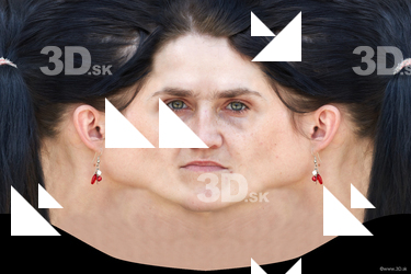 Female head texture